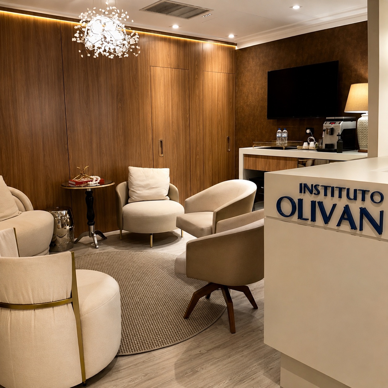 Recepção Instituto Olivan