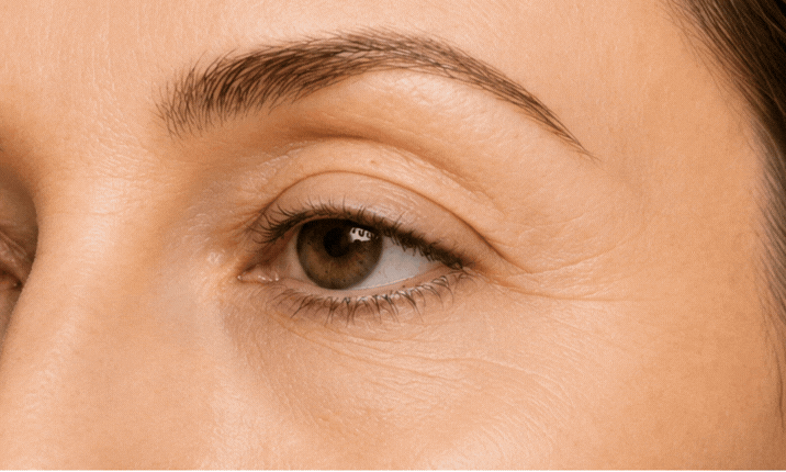 Ilustração anatômica — Blefaroplastia Superior